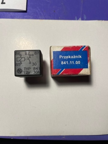 РЕЛЕ ТИП 841 12V 30A 