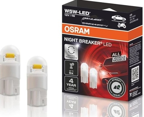 OSRAM NIGHT BREAKER LED (СВІТЛОДІОД) W5W 2 ШТУКИ НОВІ