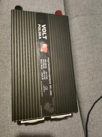ПЕРЕТВОРЮВАЧ 24VDC-230VAC 2000W 