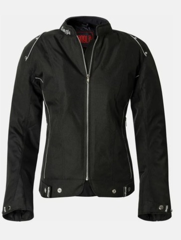 BANGLA DAMSKA CHAQUETA MOTOCICLETA NEGRA S  