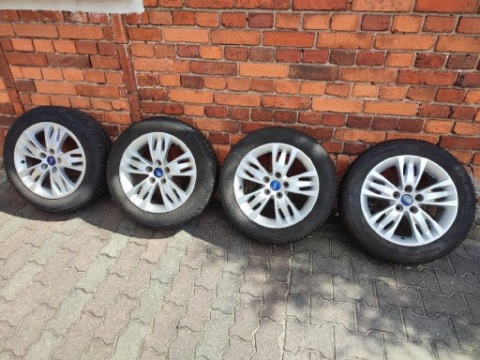 ДИСКИ КОЛЕСА FORD FOCUS MK3 5X108 ET50 ШИНИ ЗИМОВІ КОМПЛЕКТ В ХОРОШОМУ СТАНІ 