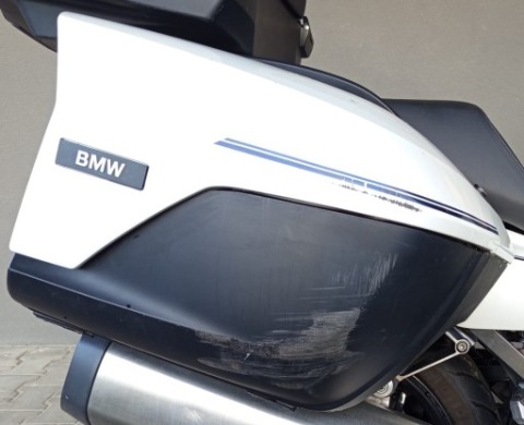 КРИШКА + КОВПАК КОФРА ПРАВА ЗАХИСТ ОБТІЧНИК BMW K1600 GT GTL R1200 1250 RT 
