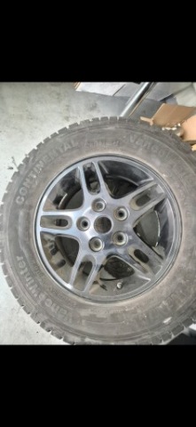 КОЛЕСО АЛЮ 215/75 R16C CONTINENTAL M+S DOT 4006 