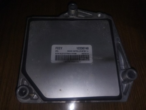 БЛОК КЕРУВАННЯ ДВИГУНА OPEL ASTRA H 12230740 FCCY 