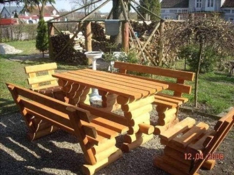 DREWNIANE MASYWNE MEBLE OGRODOWE.TRANSPORT!!!