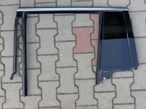 РАМКА ДВЕРІ СКЛО ЗАД ЛІВА ХРОМ 2021-2024 JEEP GRAND CHEROKEE WL L КОРОТКИЙ 