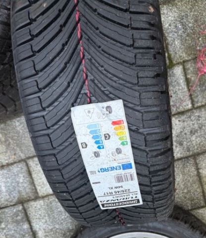ШИНИ BRIDGESTONE TURANZA ALLSEASON 6, 225/45/17, 94W XL, 2SZT, NOWE! 