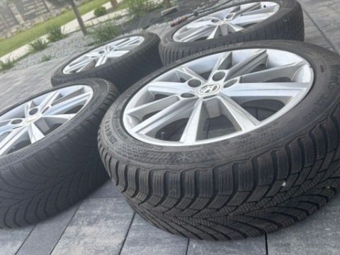 ТИТАНОВІ ДИСКИ 17 5X112 ET49 5E0601025E SKODA OCTAVIA II 3 SUPERB 3 YETI 