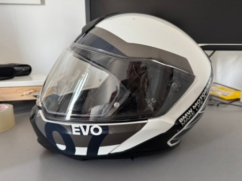 ШОЛОМ BMW MOTORRAD EVO 7 СИСТЕМА 7 КОЛОДКОЮ РОЗМІР M 56-57 