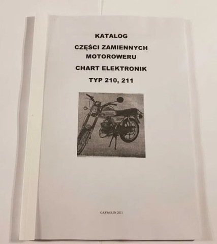 KATALOG ЗАПЧАСТИ ROMET CHART ELEKTRONIK 210 I 211 фото