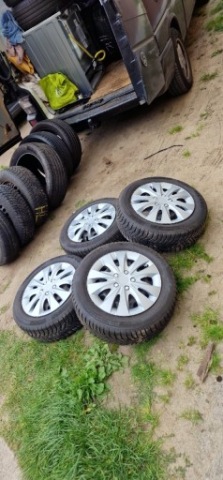 КОЛЕСА ЗИМОВІ VW ПАСАТ B5 5X112 ШИНИ NEXEN 205/55 R16 7MM BIEZNIKA ДОСТАВКА 