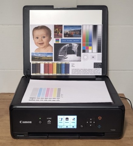 Drukarka Canon TS5050 WIFI piękna mała super jakość druku !