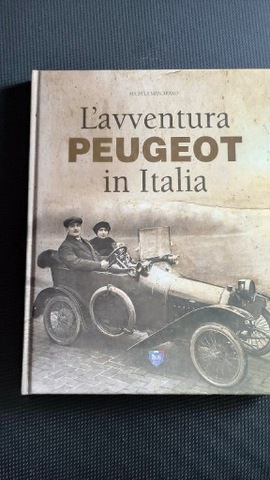 PEUGEOT , ITALIAN ALBUM TO HISTORII MAKE  