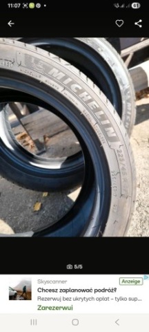 225/45/17 Michelin primacy 4 2021r,lato
