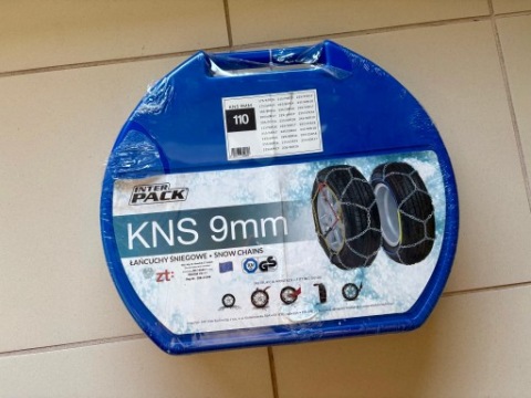 LANCUCHY SNIEGOWE INTER PACK KNS 110 9MM НОВЕ 