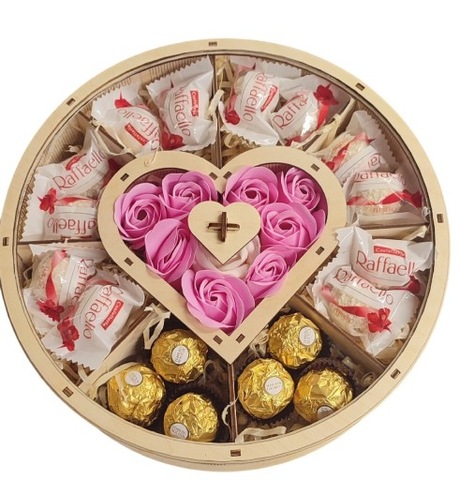 Pudełko na słodycze, okrągłe,Dzień Babci i Dziadka,prezent,dla Nauczyciela 