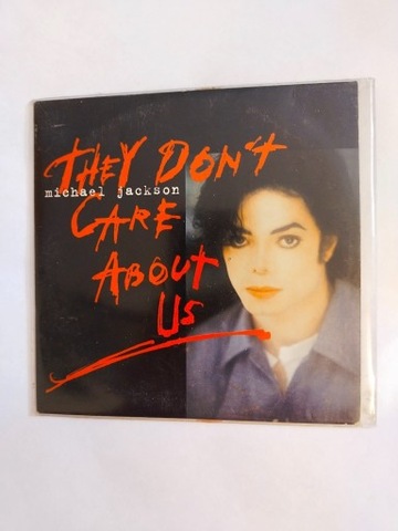 CD MICHAEL JACKSON  They don't care about us 