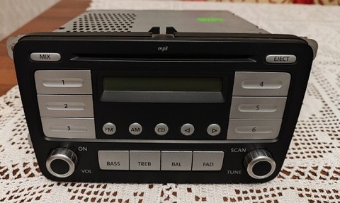 RADIO VW MP3 SERYJNE SÚPER STAN!!!!  