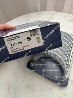 КОМПЛЕКТ ВКЛАДИШІВ ВАЛУ КОЛІНЧАТОГО КОМПЛЕКТ 8SZT 77826610 