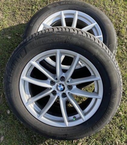 КОЛЕСА 4SZT. ORYG. BMW X4 X3, MICHELIN RUN FLAT 225/60/R18 ZIMOWE, UZYWANE. 