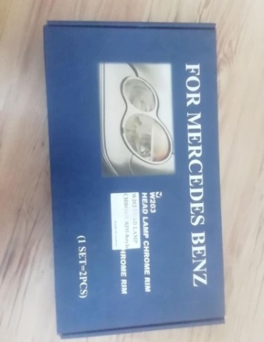 НАКЛАДКИ NA РЕШІТКИ MERCEDES W203 
