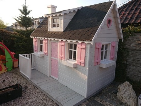 Domek ogrodowy dla dzieci drewniany