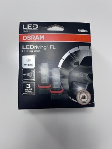 OSRAM ЛАМПОЧКА LED (СВІТЛОДІОД) H8/H11/H16 12V 8.2W LEDRIVING 2 ШТУКИ 