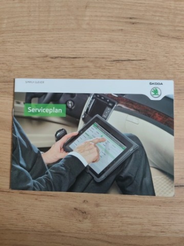 SKODA НОВА НІМЕЦЬКА КНИЖКА СЕРВІСНА 2013R. 