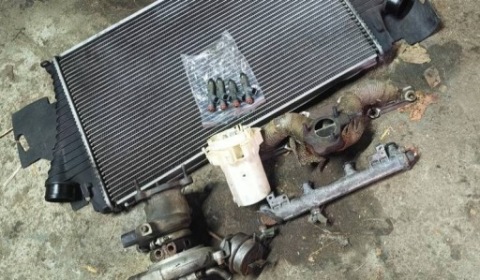 SAAB 93 2.0T B207 TD04L 14T ІНТЕРКУЛЕР ФОРСУНКИ 