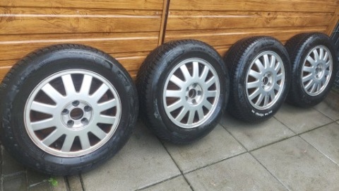 ШИНЫ CALOROCZNE 195/65/15 + ОРИГИНАЛ АЛЮМИНИЕВЫЕ ДИСКИ AUDI A3 1998 