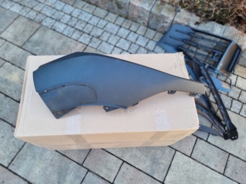 AUDI Q7 4M РЕСТАЙЛ СПОЙЛЕР НАКЛАДКА БАМПЕРА ПРАВИЙ 4MO.807.062.G 