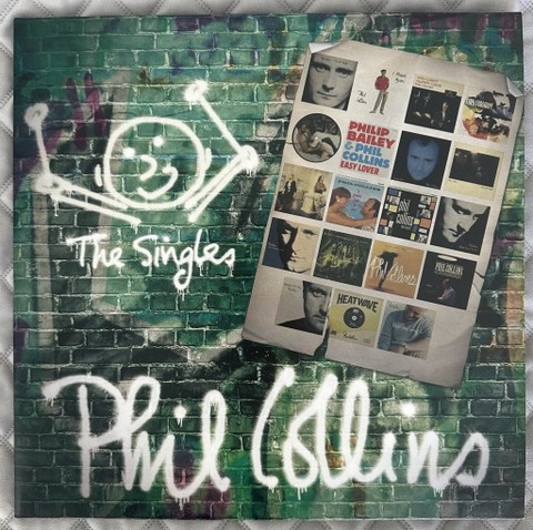 PHIL COLLINS THE SINGLES 2 PIEZAS WINYL - MINT PERFECTA  