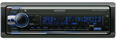 Kenwood KDC-X7200DAB 3way FLAC 3xRCA 4V spotify  