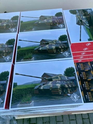 Nowe puzzle 1000 elementów z czołgiem Tiger II (Tygrys Królewski)