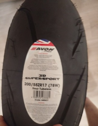 NA ПРОДАЖ НОВА ШИНА AVON SUPERSPORT 200/55ZR17 78W 