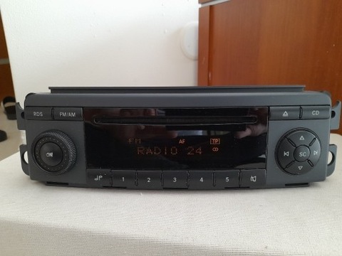 ORIGINAL RADIO CD SMART FORFOUR 100% SPRAWNE  