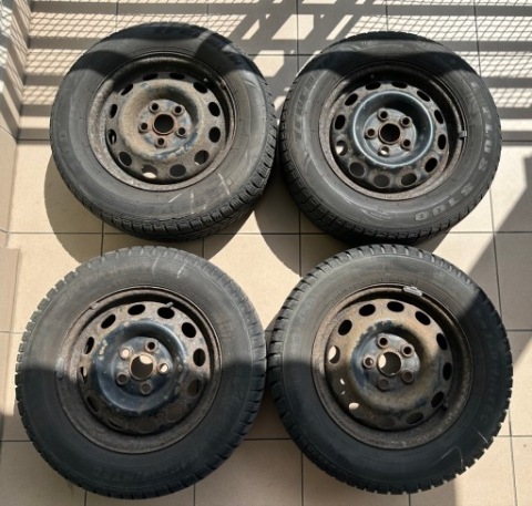 ШИНИ ЗИМОВІ NA FELGACH СТАЛЕВИХ 205/65/R15 