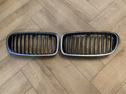 REJILLAS CROMO REJILLA DE RADIADOR BMW F30, BMW 3 51137255412  