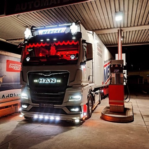 MAN TGX LOGOTIPO DIODO LUMINOSO LED  