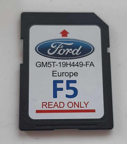 FORD SYNC2 КАРТИ F5 