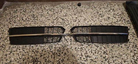 РЕШІТКИ БАМПЕРА AUDI A6 C7 РЕСТАЙЛ S-LINE КОМПЛЕКТ 4G0807681AF 4G0807682AF 
