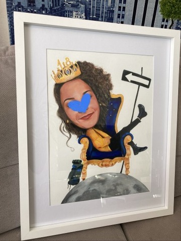 Portret prezent na urodziny śmieszny portret karykatura 18