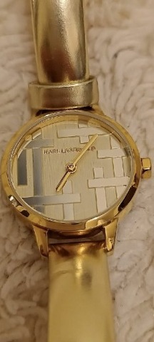 Piękny złoty damski Fashion Karl Lagerfeld 