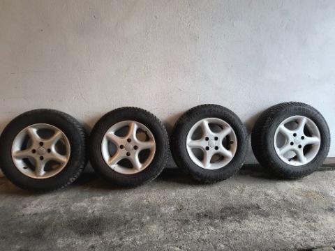 KOLA, ДИСКИ АЛЮМІНІЄВІ (HONDA CIVIC) Z ШИНАМИ 185/70 R14, 4 SZT. 