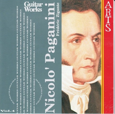 Paganini / Guitar music vol.4 / Frederic Zigante 