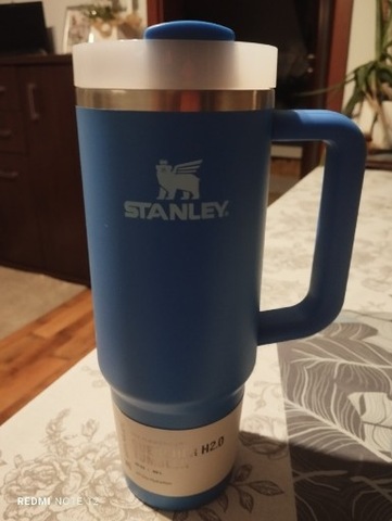 Kubek termiczny Stanley NOWY 0,88l błękitny Quencher H2.0 Tumbler
