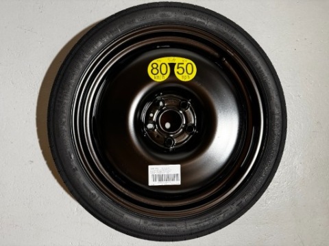 КОЛЕСО ДОКАТКА SKODA VW 125/70 R18 6JX18 ET28 АПТЕЧКА DIN 13164 БЕЗРУКАВКА 