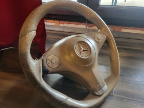 РУЛЬ MERCEDES БЕНЗИН A2304601376 CLS R230 AMG, LOPATKI, AIRBAG 