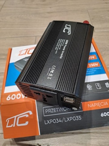 ПЕРЕТВОРЮВАЧ АВТОМОБІЛЬНА 12V/220V 600W