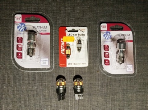 КОМПЛЕКТ ZAROWEK LED (СВІТЛОДІОД) M-TECH DO ПОВОРОТІВ - TOYOTA MR2 W30 / ZZW30 